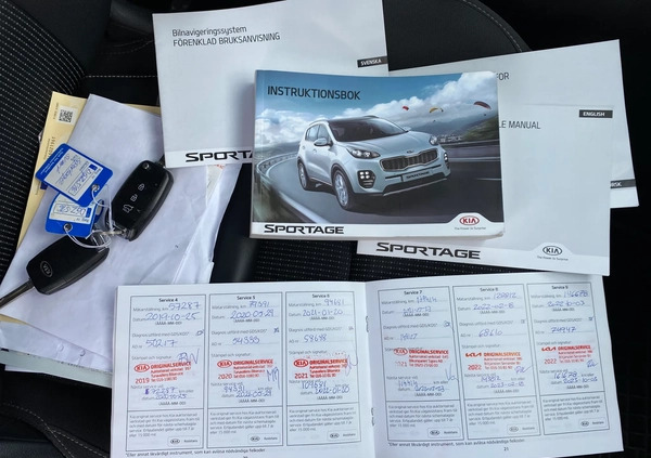 Kia Sportage cena 67900 przebieg: 186000, rok produkcji 2018 z Krzanowice małe 154